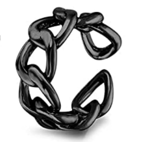 Jewelry - Chunky Adjustable Chain Link Ring